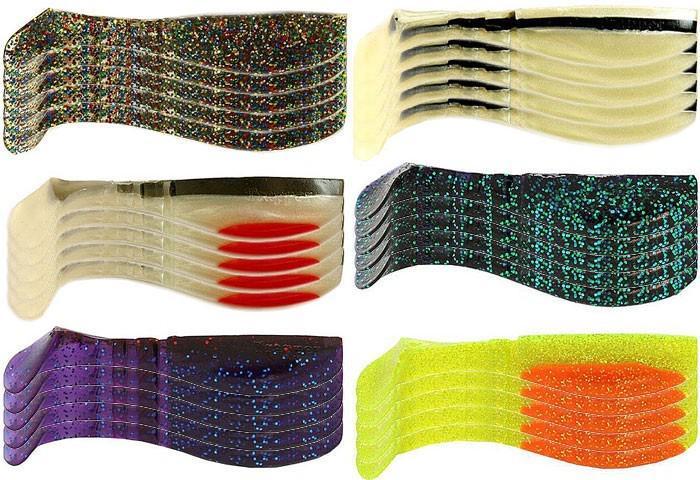 Набір приманок Fox Trapper №1 силіконових 80 мм 30 шт. (138478)