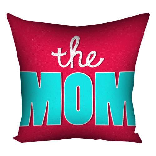 Подушка з принтом "The Mom" 50x50 см (5P_FAM022)