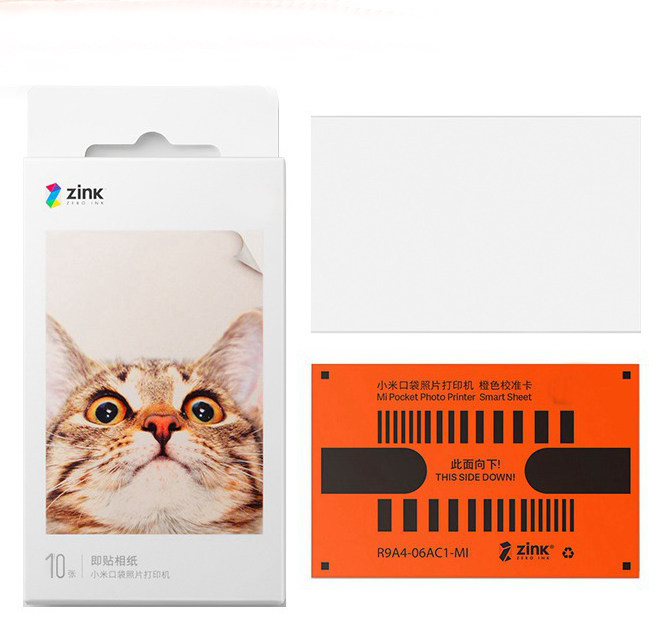 Бумага для фотопринтера Xiaomi Mi Photo Printer Paper Zinc USA 5x7,6 см 10 шт. (010023) - фото 11