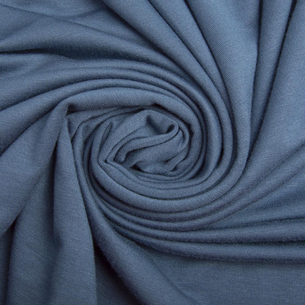 Тканина трикотаж ФУТЕР V-6 Денім (23535)