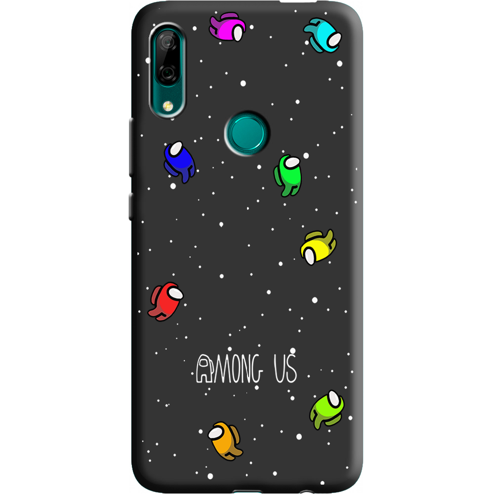 Чехол Boxface Huawei P Smart Z Among Us Invisible Черный силикон (37381-bk76-38944)