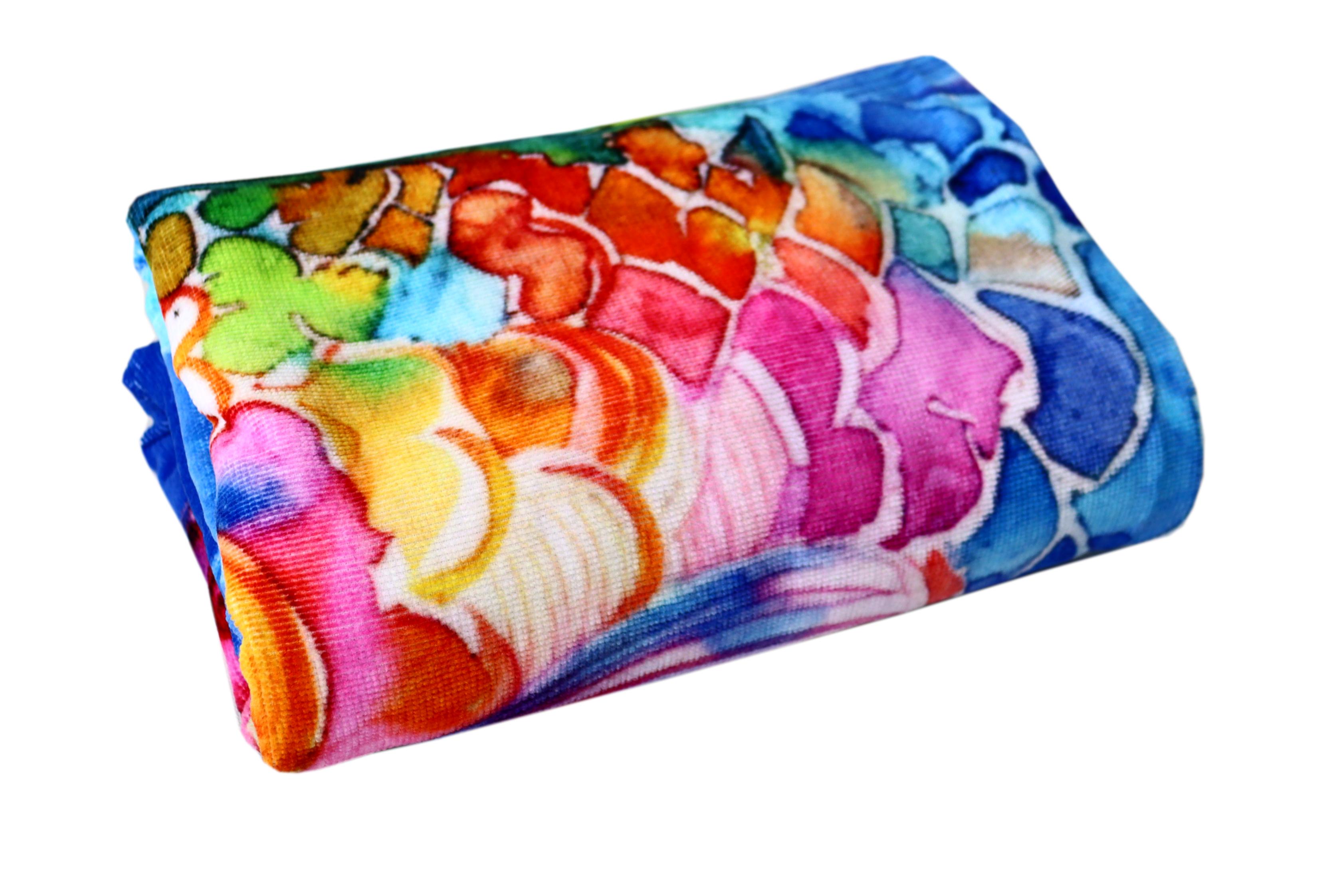 Полотенце пляжное Maisonette Goldfisch 75х150 см 350 г/м2 - фото 3