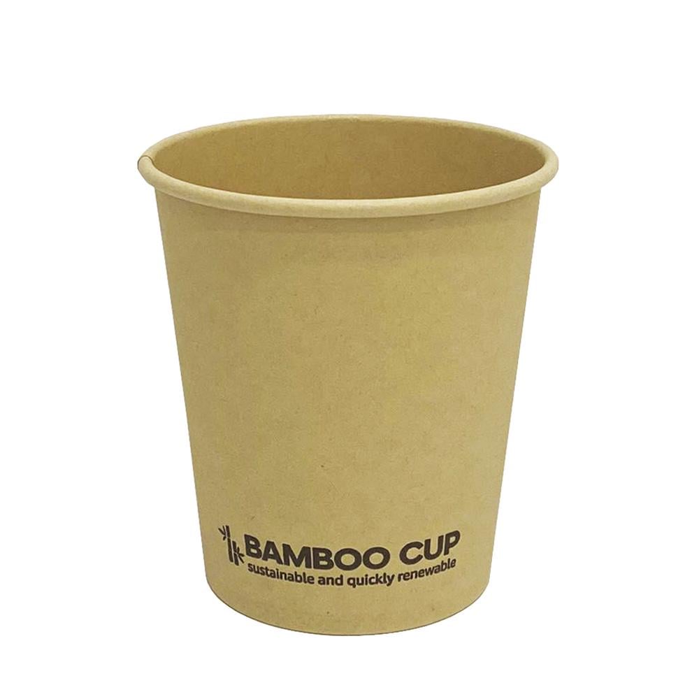 Стаканы бумажные Бамбук 185 мл 100 шт.