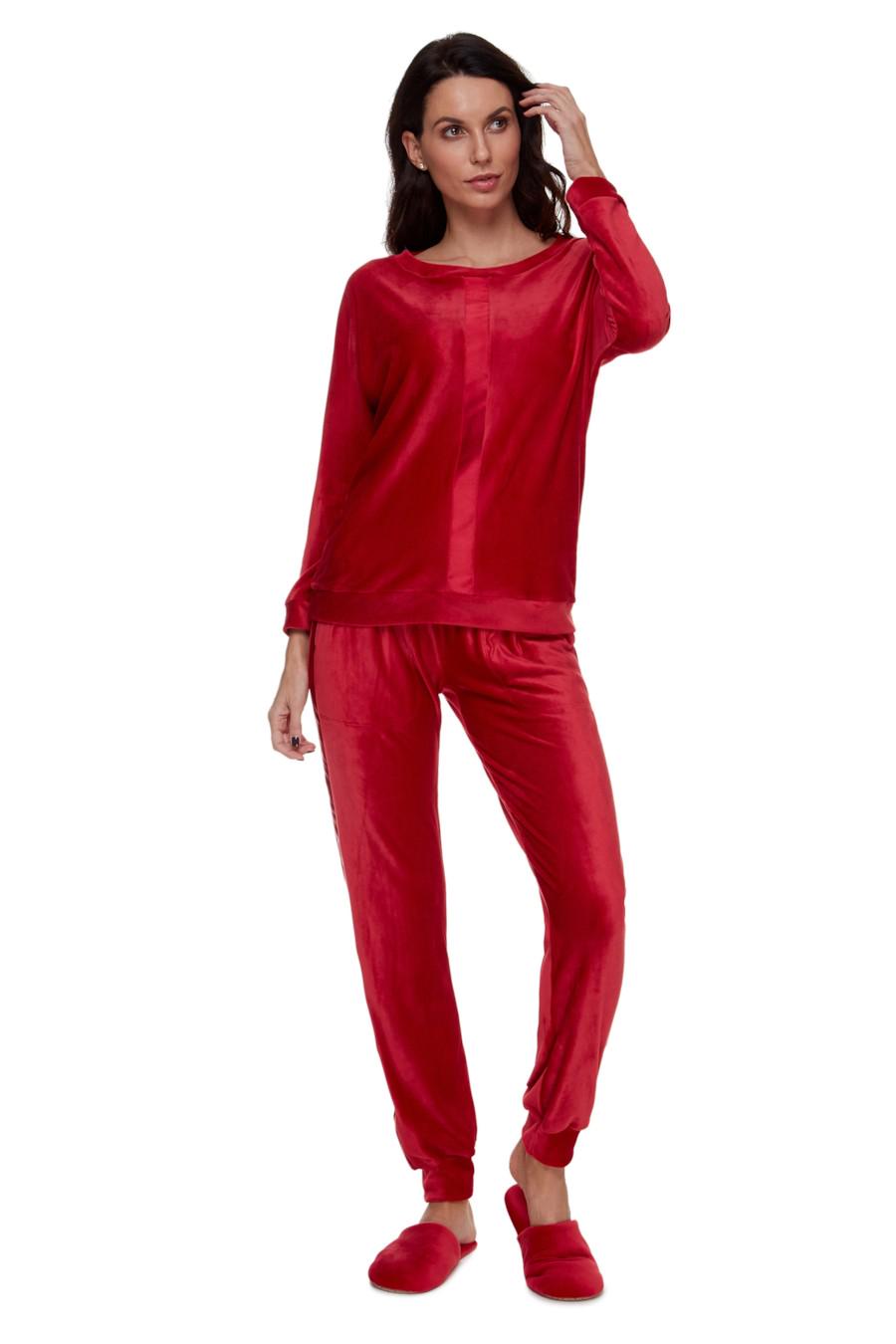 Комплект Anabel Arto джемпер/брюки р. 48/XL Малиновый (67231) Комплект Anabel Arto джемпер/брюки р. 48/XL Малиновый (67231)
