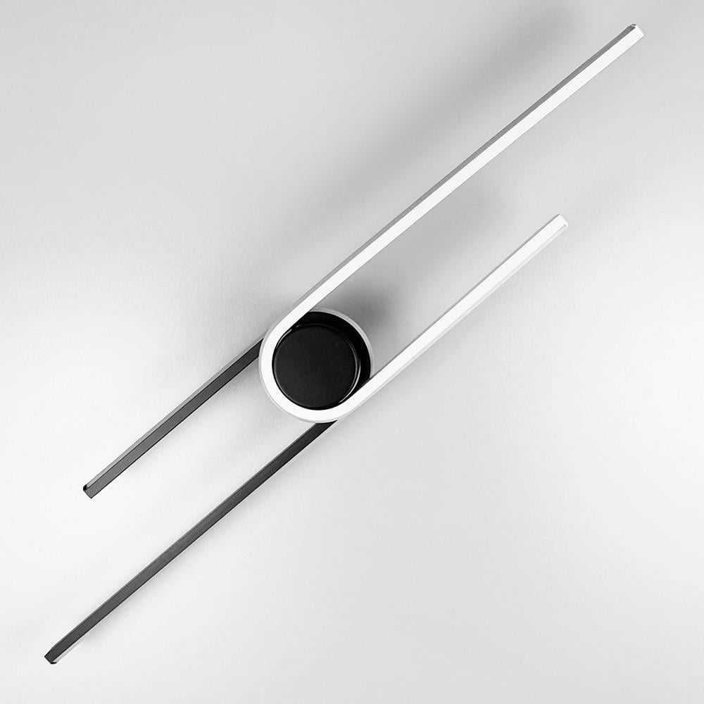 Настенный светильник LED Белый с черным (WM 30-800 BK) - фото 2