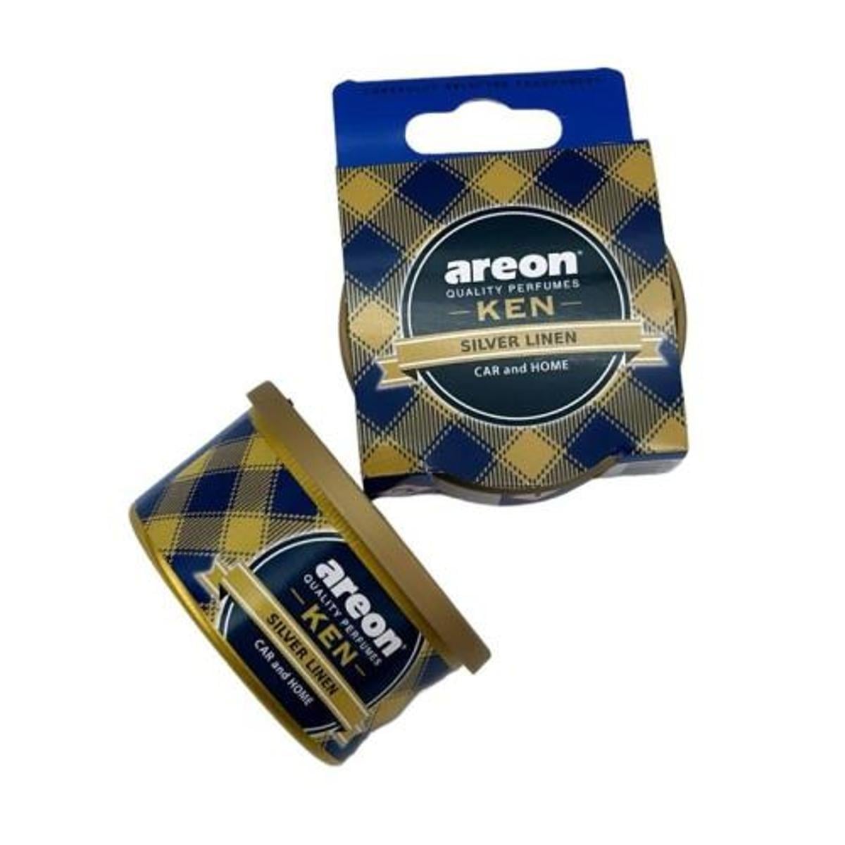 Ароматизатор для авто Areon AK41 KEN Silver Linen (2845151372)