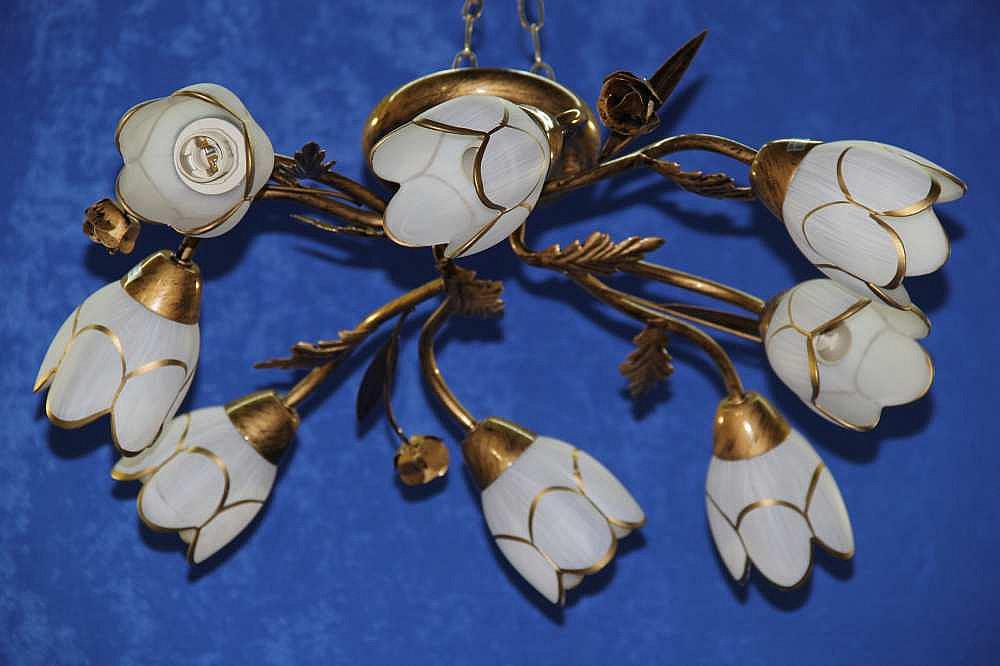 Люстра с плафонами Ray L90529D/8 (IR006182)