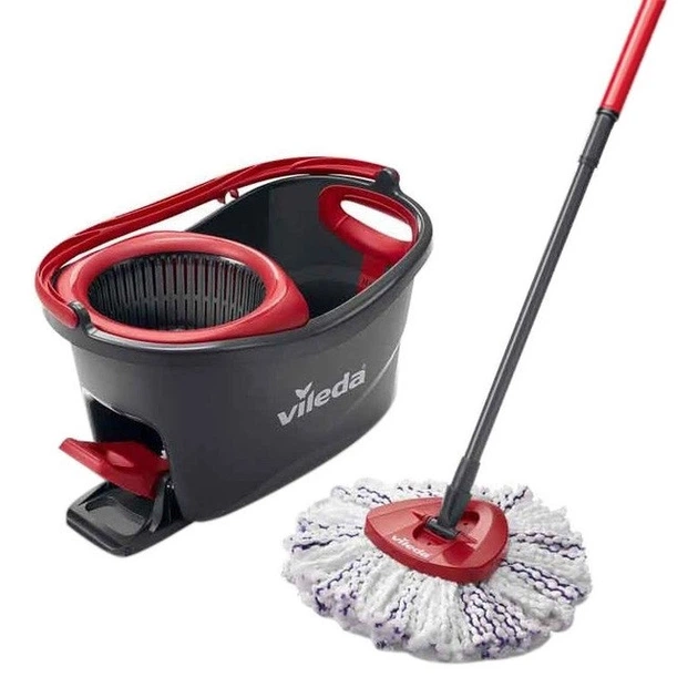 Турбошвабра Vileda Ultramax Turbo 167751 мікрофібра 3в1 (167751)