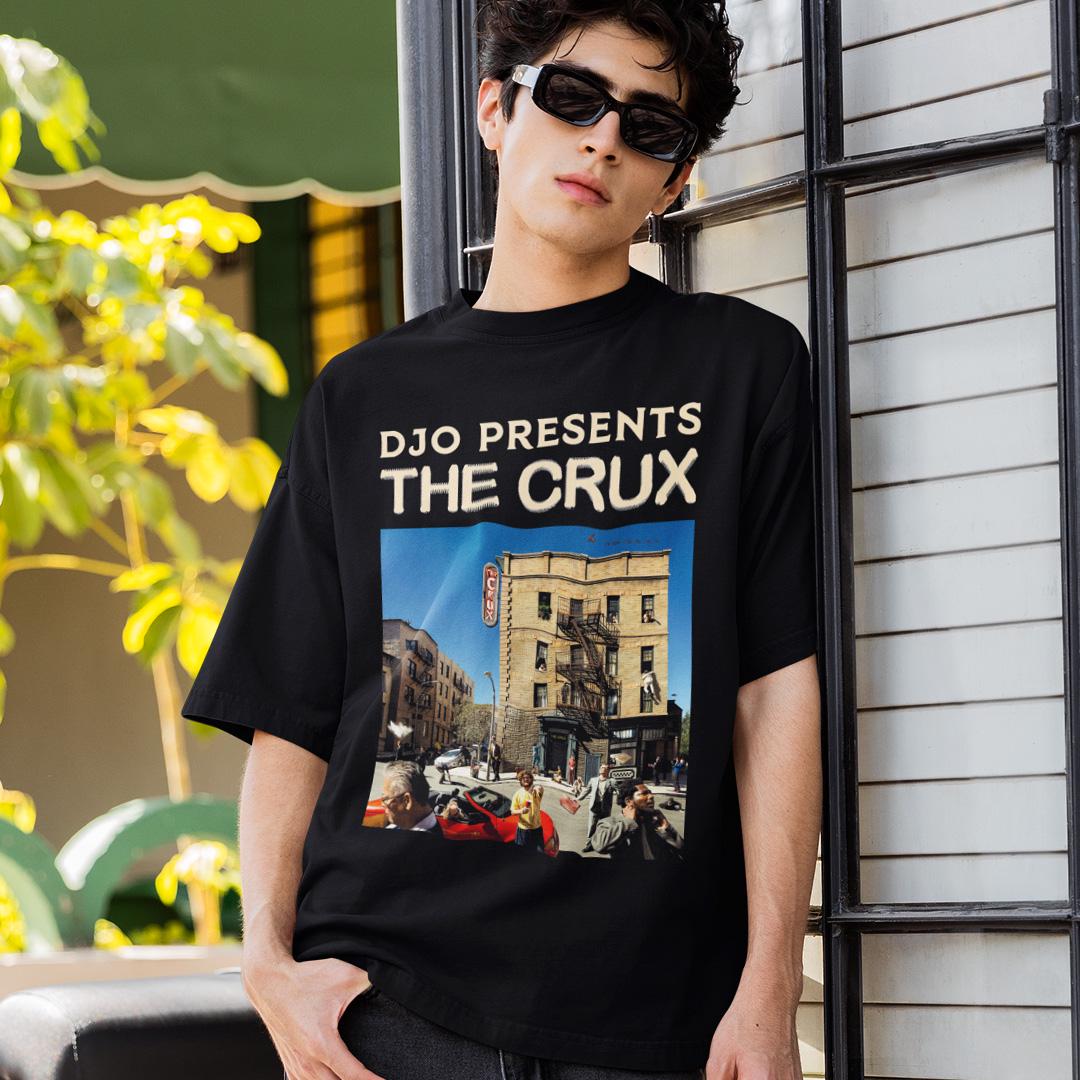 Футболка унисекс Djo The Crux XL Черный (00000008089)