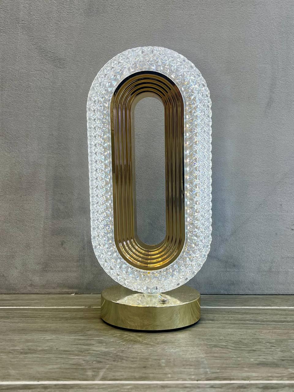 Настольная лампа аккумуляторная Zilini 07 Золотой (23885328) Настольная лампа аккумуляторная Zilini 07 Золотой (23885328)