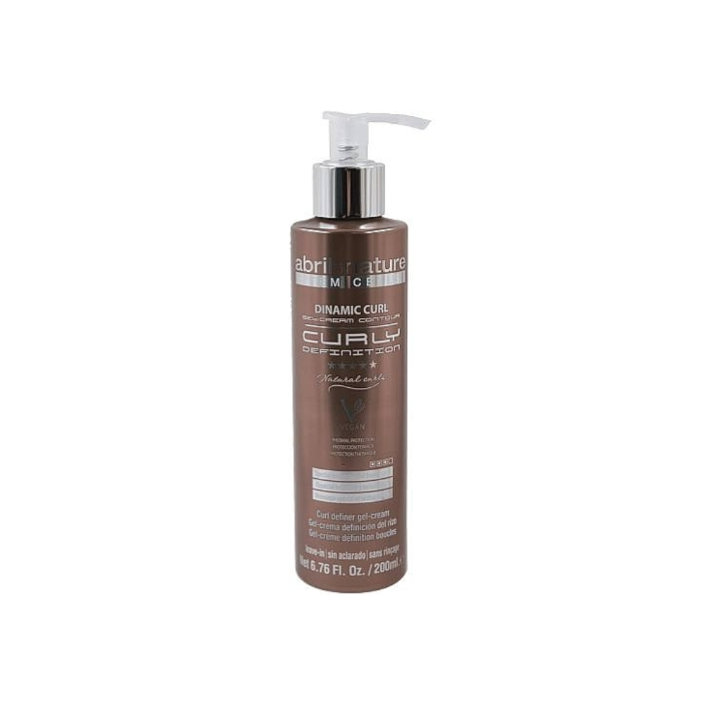 Гель-крем для кучерявого волосся Abril et Nature Dinamic Curl Curly Definition 200 мл