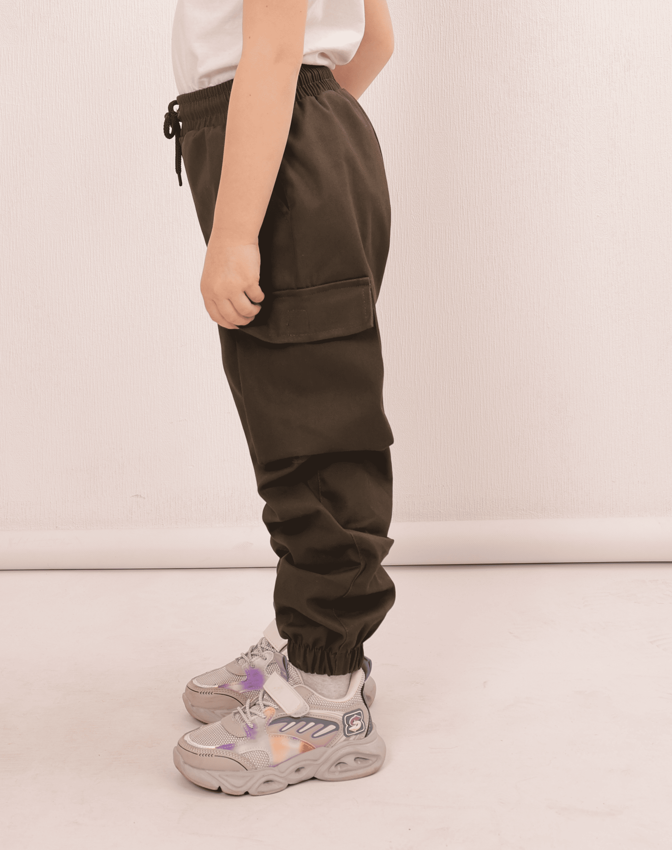 Штаны-джогеры детские на девочку демисезонные летние хлопковые р. 122 Хаки (джхакі-122д) - фото 7 Штаны-джогеры детские на девочку демисезонные летние хлопковые р. 122 Хаки (джхакі-122д) - фото 7