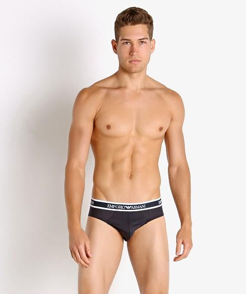 Труси чоловічі сліпи Emporio Armani XL Темно-синій (1P538-110814син) Труси чоловічі сліпи Emporio Armani XL Темно-синій (1P538-110814син)