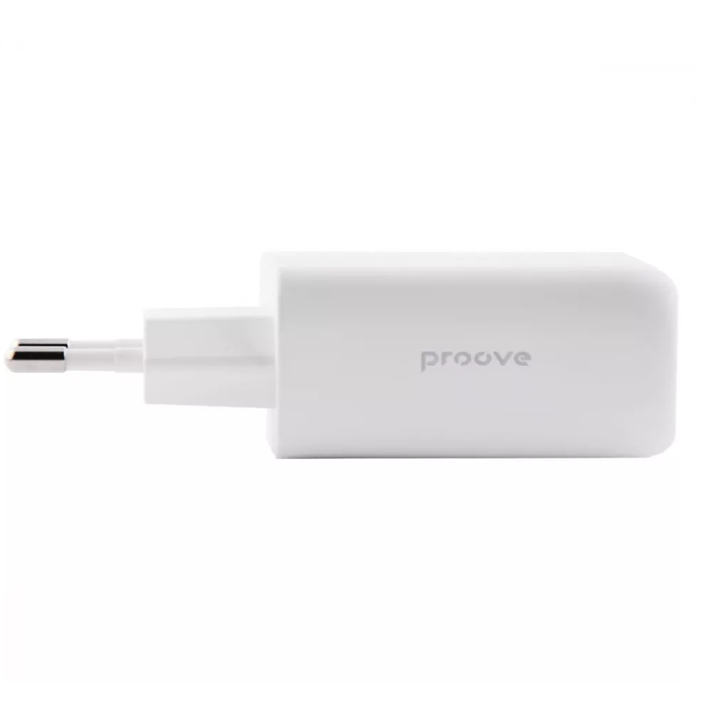 Зарядное устройство Proove Silicone Power 45 Вт White (13406894) - фото 2