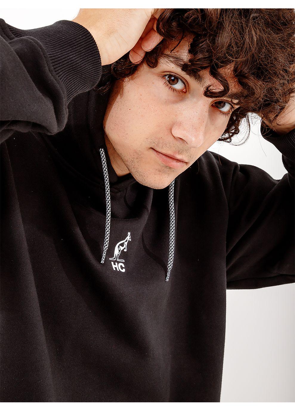 Худи мужское Australian HOODIE FLEECE MIXING CHAOS S Черный (7dHCUFE0059-003 S) - фото 3