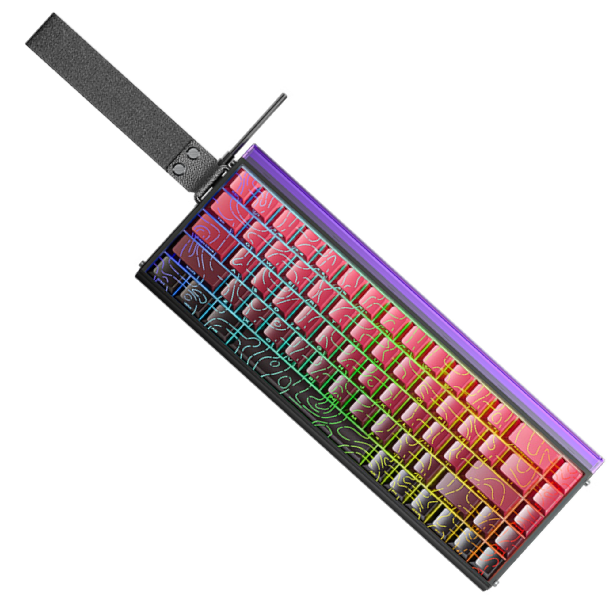 Клавиатура механическая AULA HERO 68 HE Magnetic Switch с RGB подсветкой Red/Black (24993855) Клавиатура механическая AULA HERO 68 HE Magnetic Switch с RGB подсветкой Red/Black (24993855)