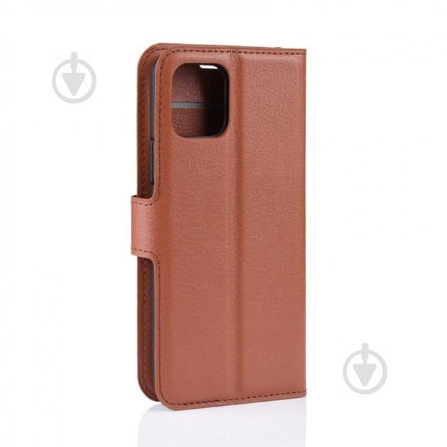 Чехол-книжка Litchie Wallet для Apple iPhone 11 Pro Brown (hub_uwts72925) - фото 4