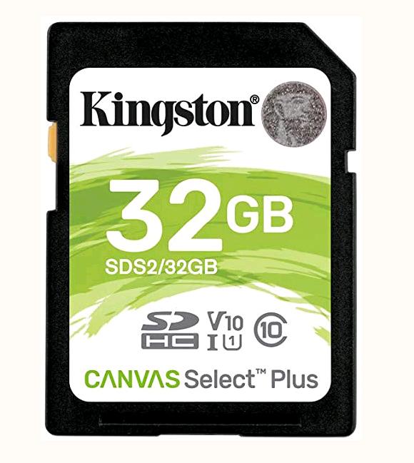 Карта пам'яті Kingston Memory Card SDHC 32Gb Class 10