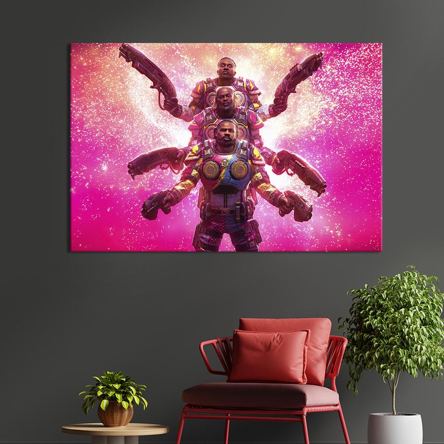 Картина на холсте Gears 5 - The New Day 75x50 см (1478-1)