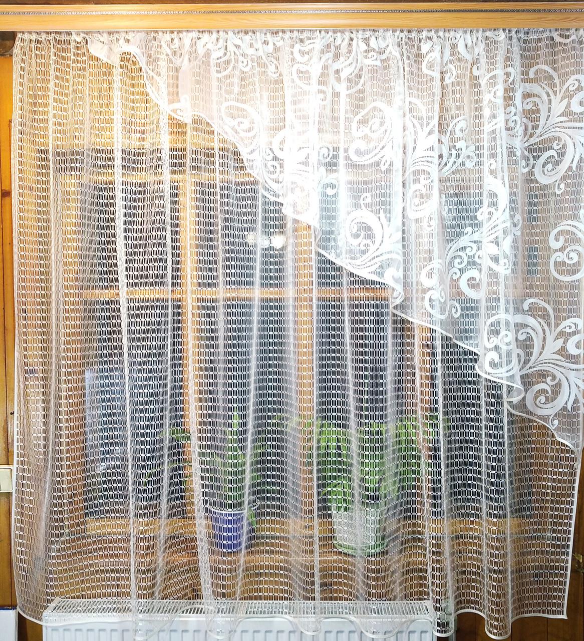 Штори Фаїна вензель права Молочний (964394087) Штори Фаїна вензель права Молочний (964394087)