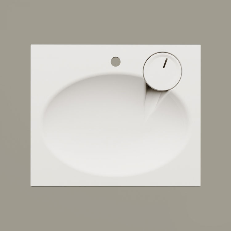 Умивальник на пральну машину PAA Claro Mini KICLAMISIF_00 прямокутний 600х500 мм Білий глянцевий (LM-KICLAMISIF_00) - фото 3 Умивальник на пральну машину PAA Claro Mini KICLAMISIF_00 прямокутний 600х500 мм Білий глянцевий (LM-KICLAMISIF_00) - фото 3