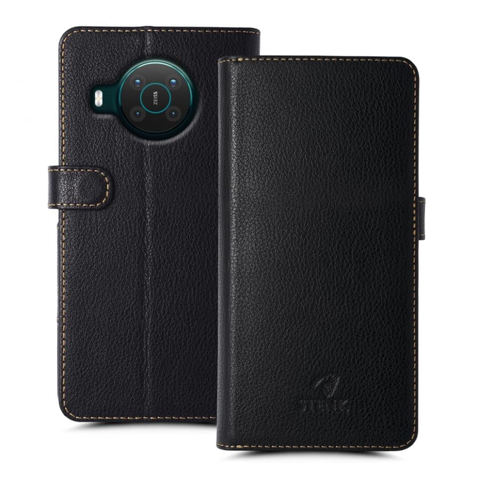 Чехол книжка Stenk Wallet для Nokia X10 Черный (70008)