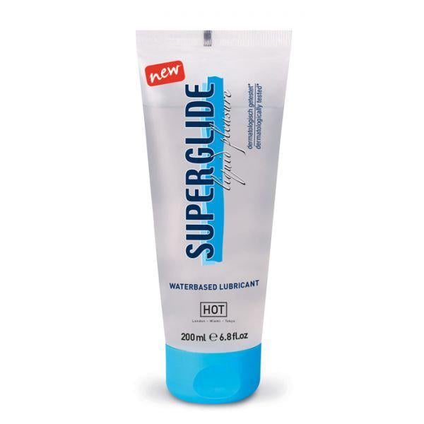 Лубрикант на водній основі SUPERGLIDE Liquid Pleasure 200 мл (37990545)
