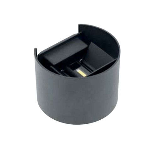 Светильник светодиодный настенный спот GTV MISSOURI-O IP54 7 Вт 540 Лм 4000 K круглый Черный (00000035145)