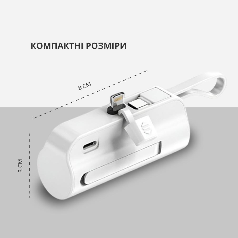 Повербанк Mini Tube LTW 3500 мАг (14420864) - фото 6