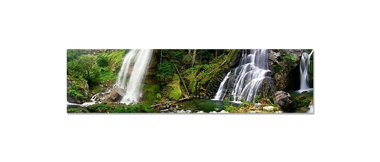 Наклейка виниловая на кухню Zatarga Лесной водопад 03 650х2500 мм (1289776308)