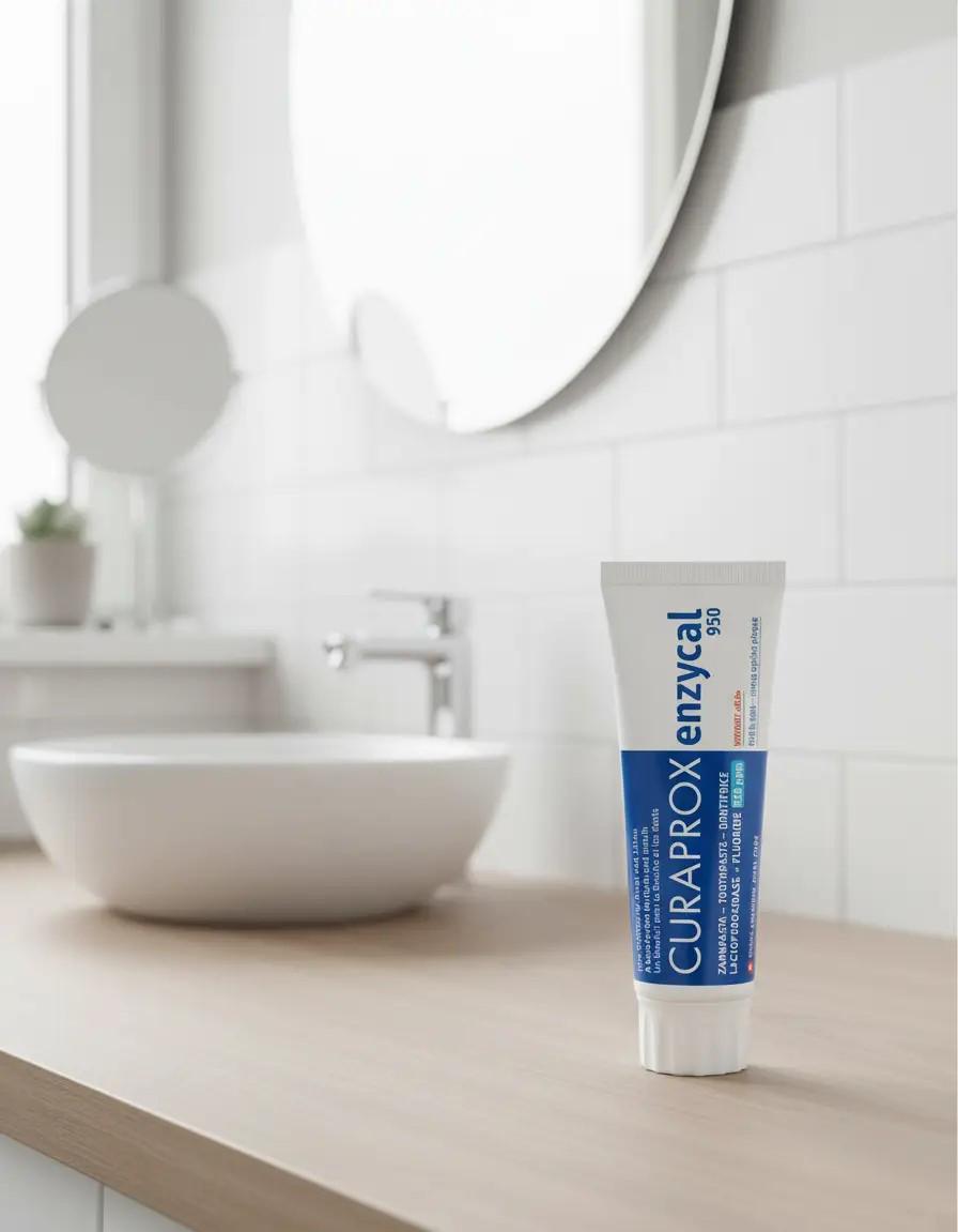 Зубная паста с высоким содержанием фторида натрия CURAPROX Enzycal 950 мг/кг - фото 3 Зубная паста с высоким содержанием фторида натрия CURAPROX Enzycal 950 мг/кг - фото 3