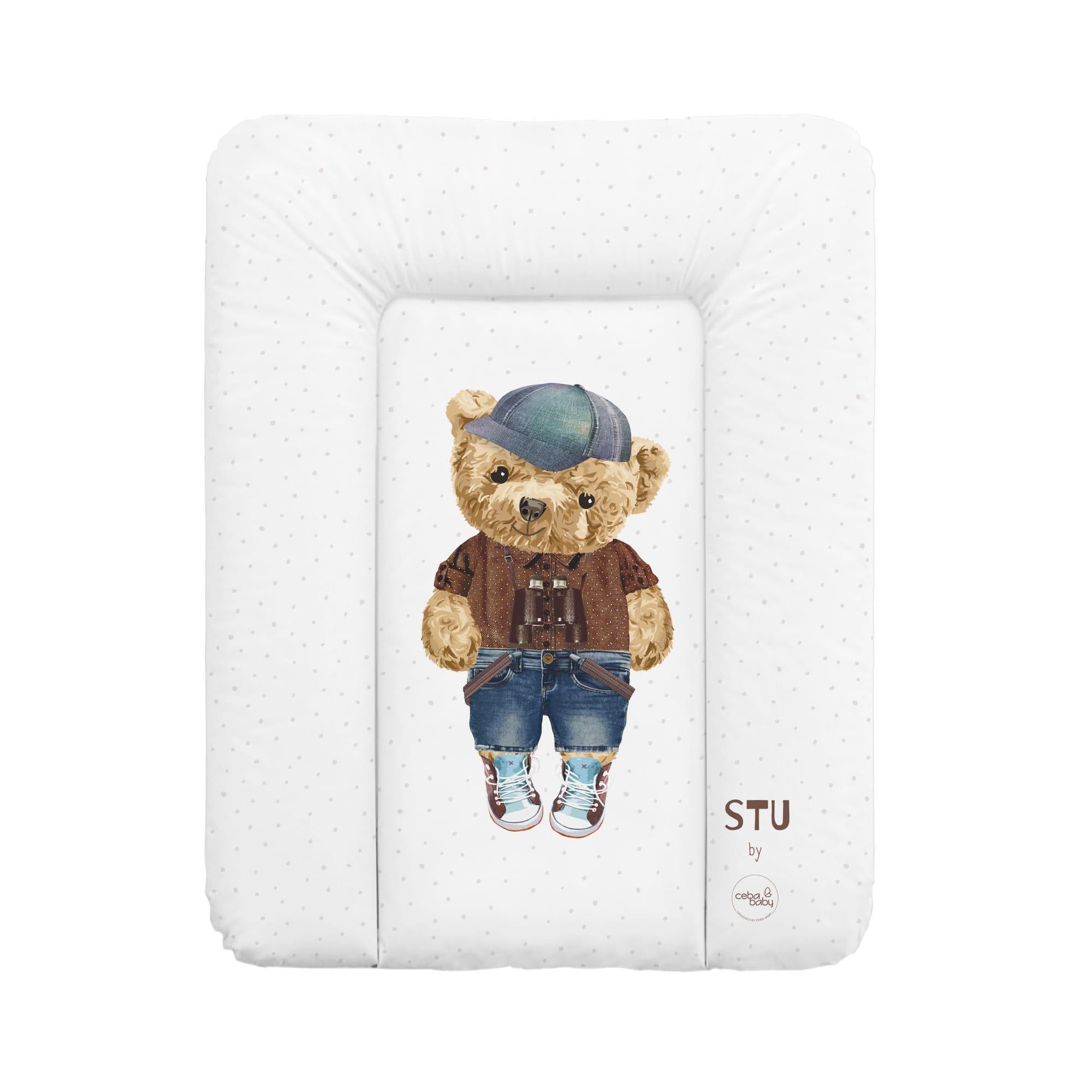 Матрас пеленальный Cebababy Fluffy Puffy Stu 50x70 см