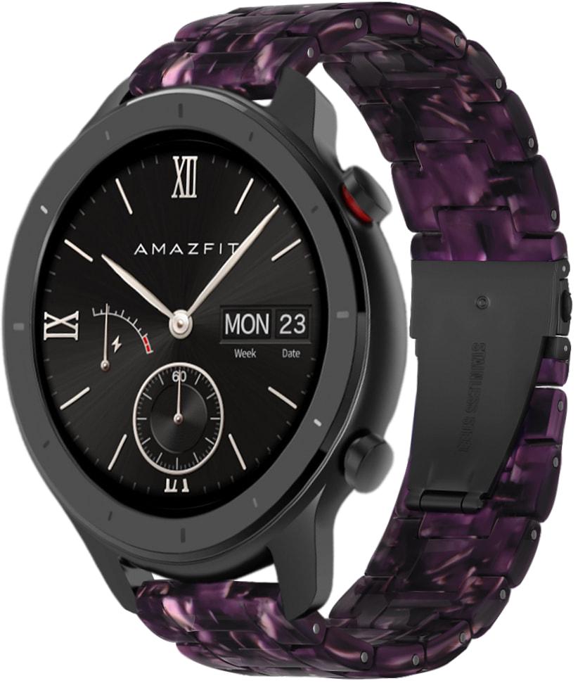 Ремешок из Cмолы Resin для Amazfit GTR 42 мм Violet (28812-2F)