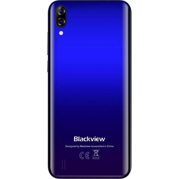 Смартфон Blackview A60 2021 2/16GB Blue - фото 3