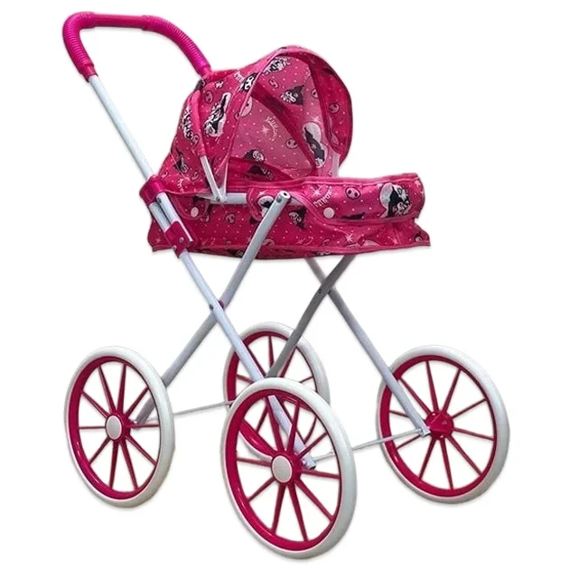 Коляска игрушечная для кукол TK Group с большими колесами складная (2762500662) - фото 4 Коляска игрушечная для кукол TK Group с большими колесами складная (2762500662) - фото 4