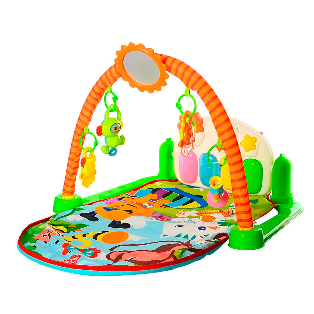 Коврик игровой развивающий Bambi с подвесками 86х51 см (63-75-HY68109)