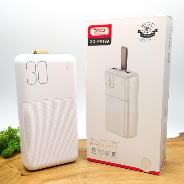 Зарядний пристрій 30000mAh XO PR199 White