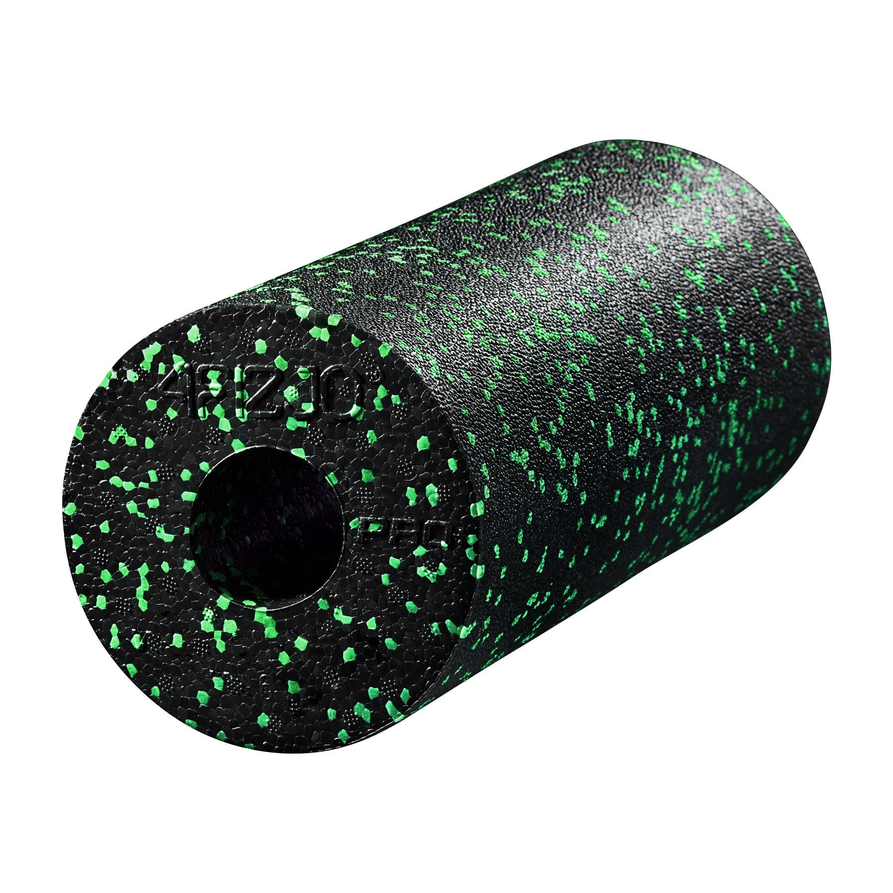 Масажний ролик гладкий 4FIZJO EPP PRO+ 33x14 см Black/Green (22538) - фото 1