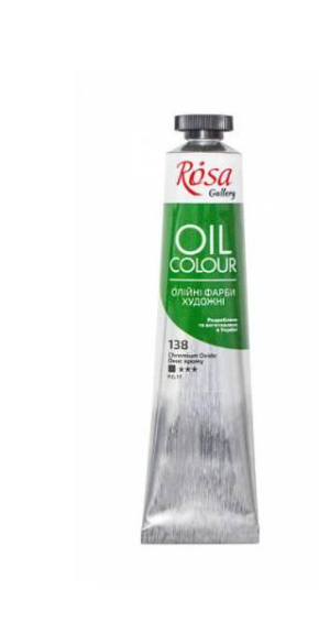 Краска масляная ROSA Gallery 45 мл Окись хрома