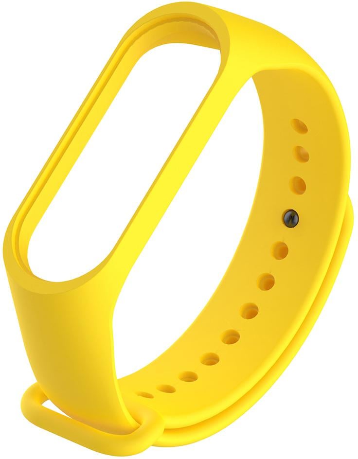 Ремінець Black Rock для фітнес-браслета Xiaomi Mi Band 3/Mi Band 4 Yellow - фото 2