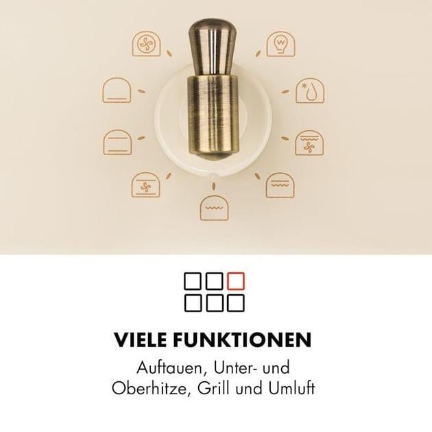 Духовка встроенная KLARSTEIN Victoria Retro (10032485) - фото 4