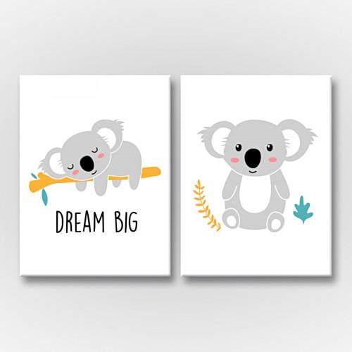 Модульная картина Панда Dream Big 123x80 (MK21285)