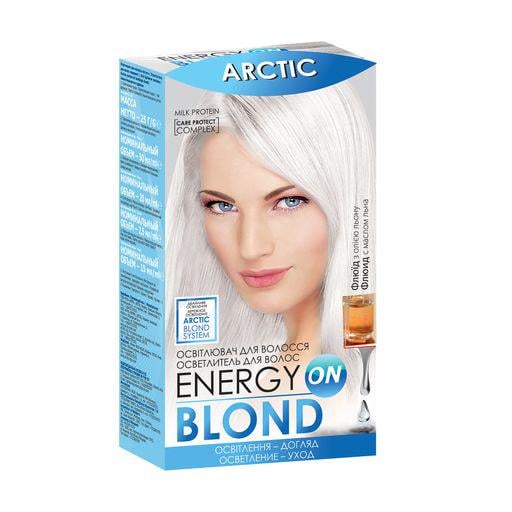 Освітлювач для волосся Energy Blond Arctic з флюїдом (083085) - фото 1