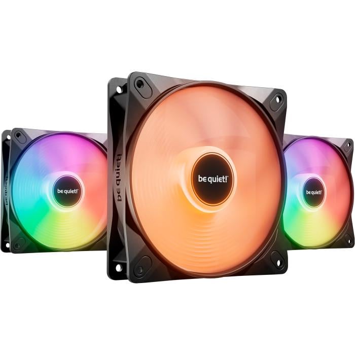 Вентилятор для корпуса be quiet! Light Wings LX PWM High-Speed 120 мм 3 Pack Black (BL124)