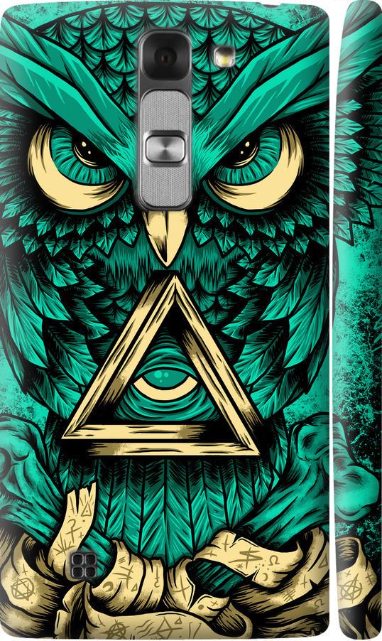 Чехол на LG G4c H522y Сова Арт-тату (3971c-389-42517)