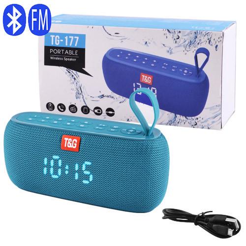 Колонка портативная Bluetooth TG177 Peacock с PowerBank (2135321730) - фото 2