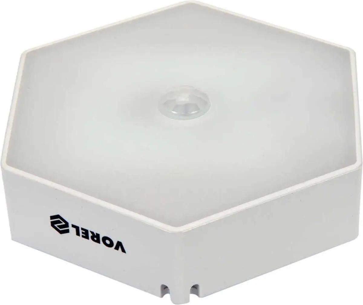 Ночник диодный Vorel 3хААА с датчиком движения 1 Вт 50 Lm (82831)