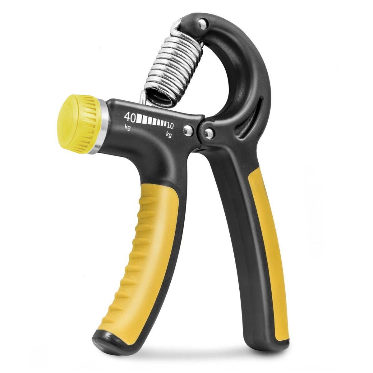 Еспандер кистьовий PowerPlay PP-4323 Strength Grip з регульованим навантаженням 10-40 кг Чорно-жовтий (A-012883) - фото 3 Еспандер кистьовий PowerPlay PP-4323 Strength Grip з регульованим навантаженням 10-40 кг Чорно-жовтий (A-012883) - фото 3