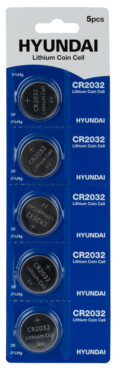 Батарейка Hyundai CR2032 Blister 5 (6793745) Батарейка Hyundai CR2032 Blister 5 (6793745)