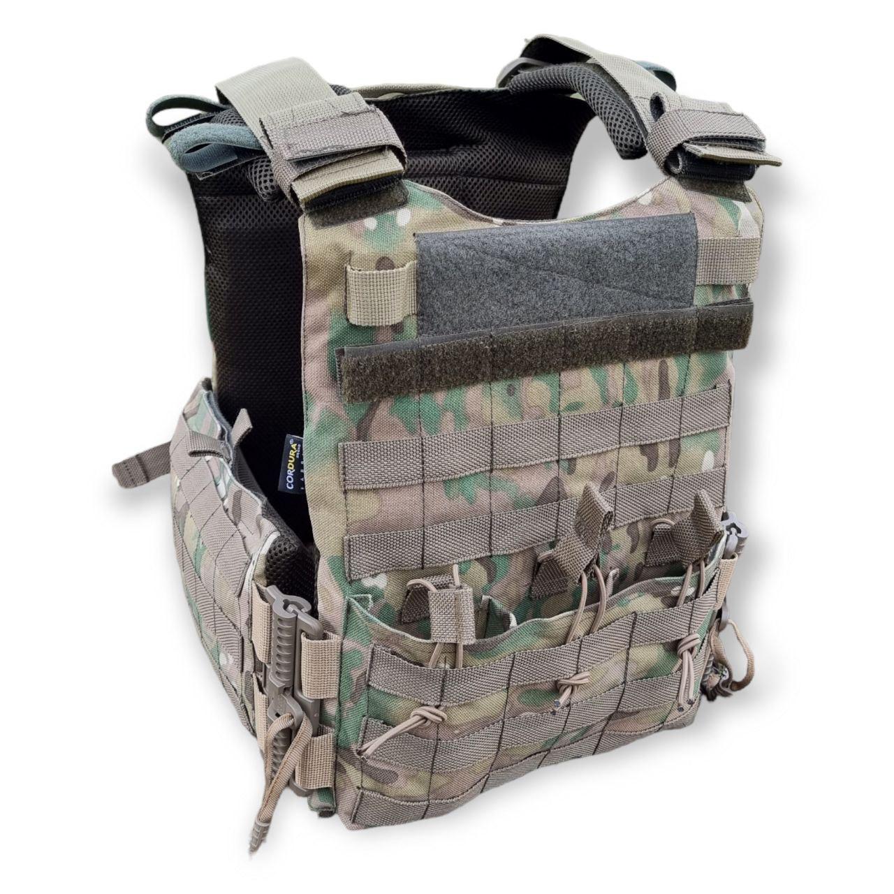 Плитоноска з швидким скиданням 3 підсумка типу АК